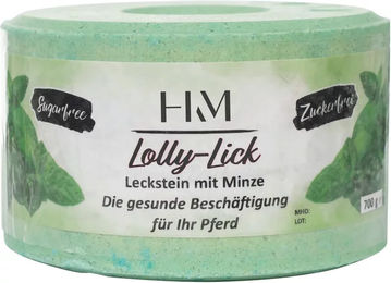 HKM Lolly Lick Salzstein für Pferde mit Minze – Bild 1 von 1