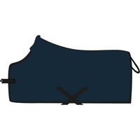 Produktbild von HKM London Fleece-Trockendecke für Pferde mit Kreuzgurten Blau 115 cm