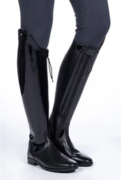 HKM Lynette Lederreitstiefel Damen Schwarz Größe 38 – Bild 1 von 1
