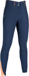 HKM Lyon Reithose Damen mit Full Grip in Blau Größe 46 – Bild 1 von 1