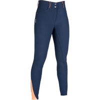 Produktbild von HKM Lyon Reithose Damen mit Full Grip in Blau Größe 46