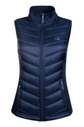 HKM Mädchen Basel Style Nylonweste aus Polyester in Blau Grösse 152 – Bild 1 von 3