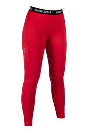 Produktbild von HKM Mädchen Graz Style Reitleggings mit Silikon Vollbesatz Rot 146/152