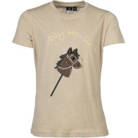 Produktbild von HKM Mädchen Hobby Horsing Rainbow T-Shirt Beige Größe 122/128