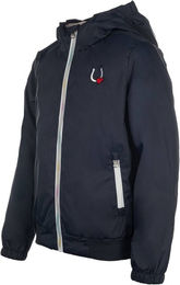 HKM Mädchen Mika Blouson Blau Waterproof Polyester Größe 158-164 – Bild 1 von 2