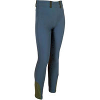 Produktbild von HKM Mädchen Reitleggings Pony Dream II Silikon-Vollbesatz Blau Größe 122/128