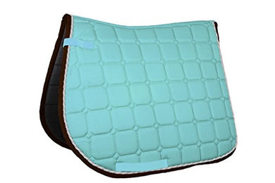HKM Madrid Schabracke Aqua Pony Dressur mit silberner Kordel – Bild 1 von 1