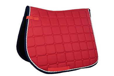 HKM Madrid Schabracke mit silberner Kordel Rot One Size – Bild 1 von 1