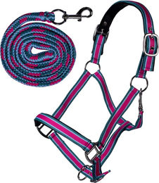 HKM Manchester Hufgeschirr für Pferde aus Nylon mit Karabiner – Bild 1 von 1