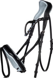 HKM Manchester Leder Trense für Ponys in Schwarz – Bild 1 von 1