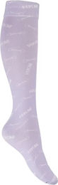 HKM Mellow Reitstrümpfe für Kinder Lila Weiß Größe 35/38 – Bild 1 von 1