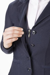 HKM Mesh Linda Turnierjacket Damen Blau Größe 44 aus Nylon für den Sommer – Bild 1 von 4