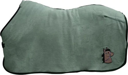 HKM Mia Fleece Trocknungsdecke für Shetland Pony in Grün – Bild 1 von 1