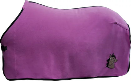 HKM Mia Fleece Trocknungsdecke für Shetland Pony in Rosa oder Lila – Bild 1 von 1