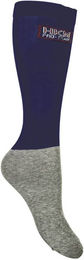 HKM Microcotton Kniestrümpfe 3er Set aus Baumwolle Schwarz Blau Braun Größe 32/34 – Bild 1 von 2