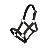 Produktbild von HKM Mini-Shettyhalfter aus Leder in Schwarz Größe S