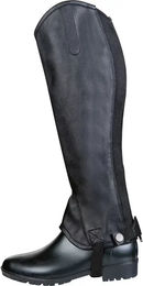 HKM Minichaps Elastic Plain aus Leder Schwarz S/32 – Bild 1 von 1