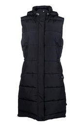 HKM Misty Unisex Langweste aus Fleece in Schwarz Größe S wasserabweisend – Bild 1 von 2