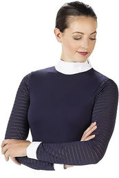HKM Monaco Reitshirt Damen Blau Größe L – Bild 1 von 2