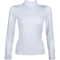 Produktbild von HKM Monaco Turnierpolo Damen Weiß Größe L