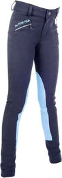 HKM My First Reithose Mid Grip für Mädchen in Blau Größe 8 Jahre – Bild 1 von 1