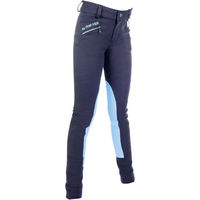 Produktbild von HKM My First Reithose Mid Grip für Mädchen in Blau Größe 8 Jahre