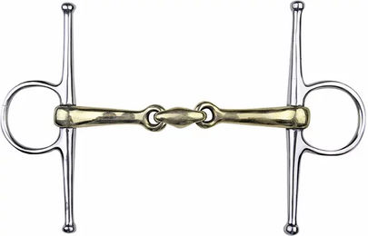 HKM Nadelgebiss für Pferde aus Nickel-Silber – Bild 1 von 1