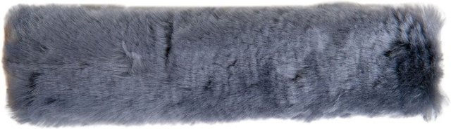 HKM Nasen- und Genickschoner aus Echt-Lammfell Trensenzubehör Dunkelgrau – Bild 1 von 1