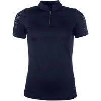 Produktbild von HKM Nelly Reitpolo Damen Blau XXL