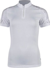 HKM Nelly Reitpolo Damen Weiß Größe S – Bild 1 von 1
