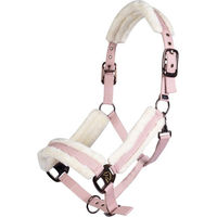 Produktbild von HKM Nylonhalfter Strong mit Plüschpolster für Ponys in Rosa