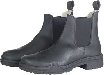 HKM Oklahoma Reitstiefel aus Leder für Damen und Herren in Schwarz Größe 38 Wintermodell – Bild 1 von 1