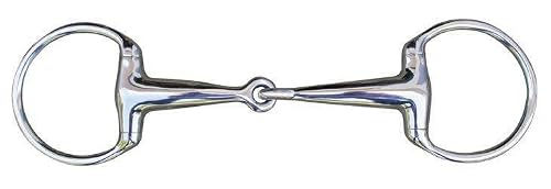 HKM Olivenkopfgebiss einfach gebrochen aus massivem Edelstahl 20 mm für Pferde – Bild 1 von 1