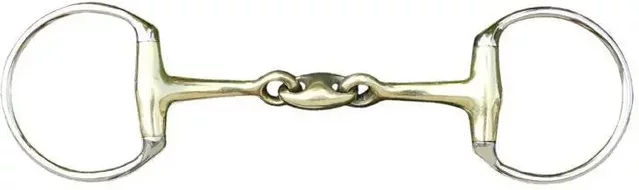 HKM Olivenkopftrense Argentan 16 mm aus Metall – Bild 1 von 1