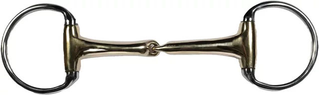 HKM Olivenkopftrense Soft Contact aus Edelstahl 14 mm – Bild 1 von 1