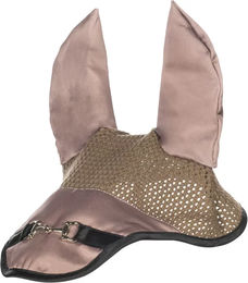HKM Pferde Mütze Golden Bit in Grau Beige aus Metall – Bild 1 von 1