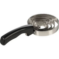 Produktbild von HKM Pferdebürste mit 5 Ringen in Schwarz