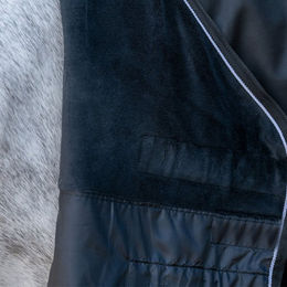 HKM Pferdedecke Premium Schwarz 115 – Bild 1 von 4