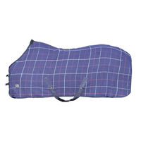 Produktbild von HKM Pferdedecke Stalldecke Waffeloptik aus Baumwolle Blau 125