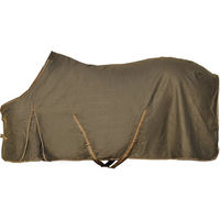Produktbild von HKM Pferdedecke Übergang Decke aus Baumwolle Dunkelbraun 155 cm