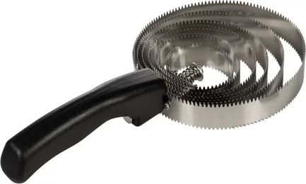 HKM Pferdekamm mit 6 Ringen aus Edelstahl in Schwarz und Silber – Bild 1 von 1