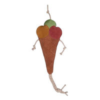 Produktbild von HKM Pferdespielzeug Ice Cream aus Leder in Orange Einheitsgröße
