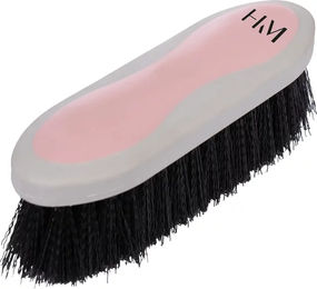 HKM Pferdestopfen Bürste mit synthetischen Borsten in Rosa – Bild 1 von 1