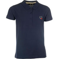 Produktbild von HKM Poloshirt Claire für Kinder aus Baumwolle Blau 146/152