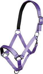 HKM Pony Halfter Stars Lila aus Nylon – Bild 1 von 1