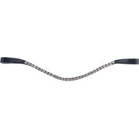 Produktbild von HKM Precious Frontal Trense aus Kunstleder für Vollblut in Schwarz oder Weiß