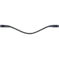 Produktbild von HKM Precious Frontal Trense für Ponys aus Kunstleder in Schwarz