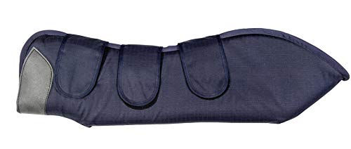 HKM Premium Gamaschen aus Neopren für Vollblut in Dunkelblau One Size – Bild 1 von 4