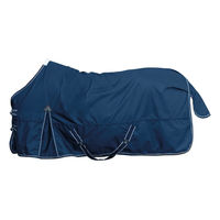 Produktbild von HKM Premium Regendecke Weidedecke für Ponys aus Polyester Blau Größe 115