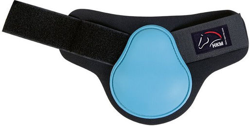 HKM Premium Streichkappen und Gamaschen für Pferde Aqua/Schwarz – Bild 1 von 1